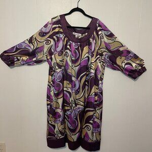 Silhouettes Size 24W 3/4 Sleeve Summer Dress